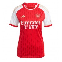 Camisa de time de futebol Arsenal Bukayo Saka #7 Replicas 1º Equipamento Feminina 2023-24 Manga Curta